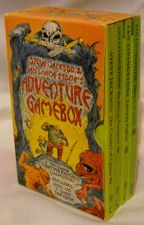 Steve Jackson & Ian Livingstone's Adventure Gamebox. 1985. Paperbacks – Issued in a slipcase