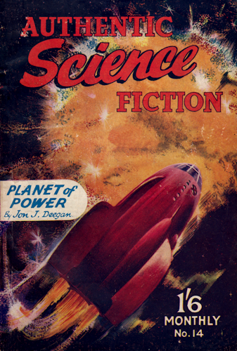 Authentic Science Fiction. Issue No.14, October 1951