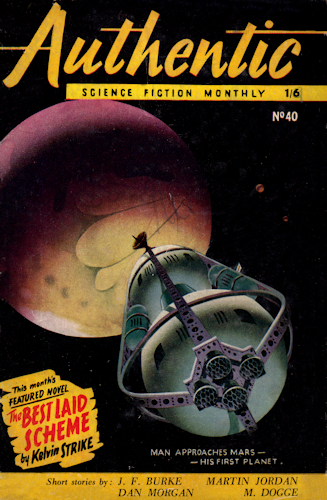 Authentic Science Fiction. Issue No.40, December 1953
