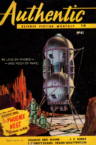 Authentic Science Fiction. Issue No.41, January 1954