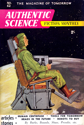 Authentic Science Fiction. Issue No.62, October 1955