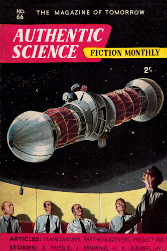 Authentic Science Fiction. Issue No.66, February 1956