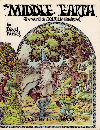 Middle Earth: The World of Tolkien Illustrated. 1977