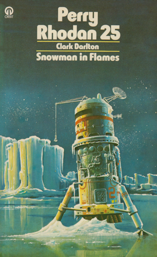 Snowman in Flames