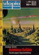 Utopia Zukunftsromane #501. 1966. Magazine